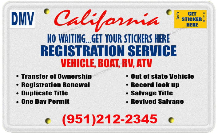 dmv registration services